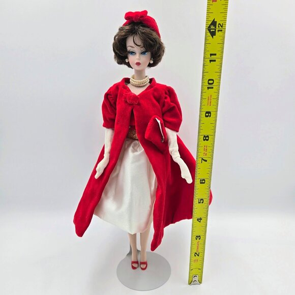 Barbie Doll Silken Flame Porcelain Treasures Collection Collector Box 1992 Read - Picture 4 of 16